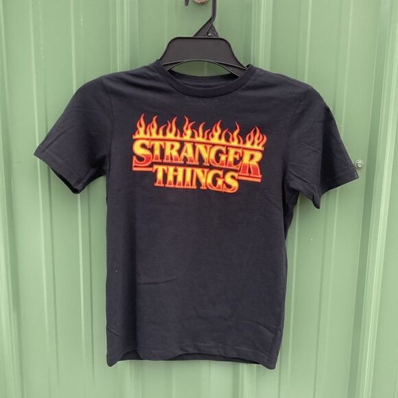 Boys Stranger Things Graphic Comfy Short Sleeve T-Shirt Size M - Picture 1 of 5